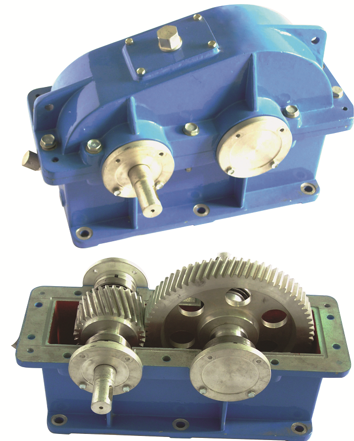 單級(jí)圓柱齒輪減速器拆裝模型,全鋁制單級(jí)齒輪減速器測(cè)繪模型