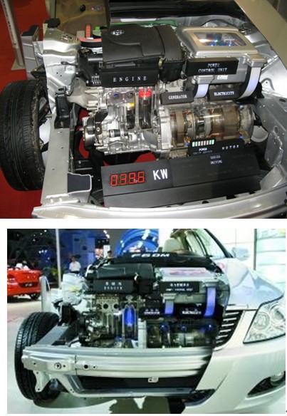 混合動(dòng)力汽車解剖透視實(shí)驗(yàn)臺