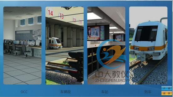 ZRGD-08城市軌道交通行車標(biāo)準(zhǔn)化作業(yè)仿真培訓(xùn)系統(tǒng)