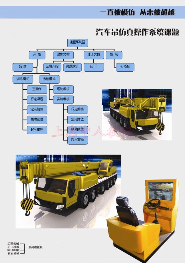 吊車(chē)駕駛模擬器