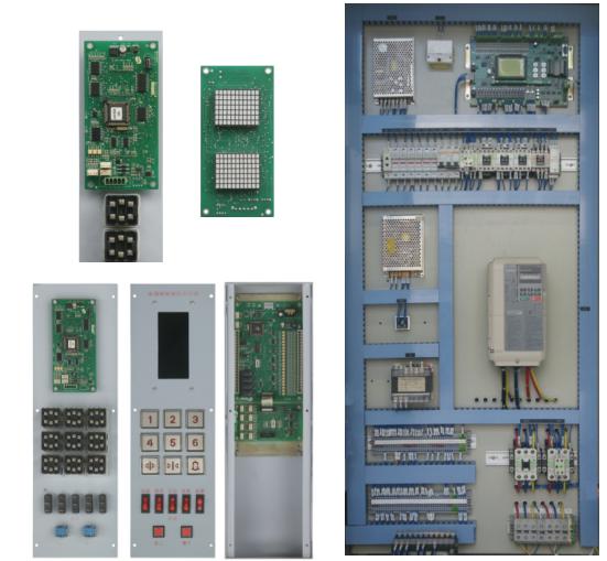 串行通訊控制透明教學(xué)電梯,真實(shí)電梯系統(tǒng),電梯模型